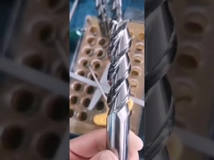 fraise en bout en aluminium de 3 cannelures